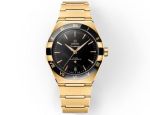 V+ Factory Omega Master Chronometer (fifth generation Constellation) 131.30.41.21.99.001 series Black with Gold steel case diameter 41mm Watch